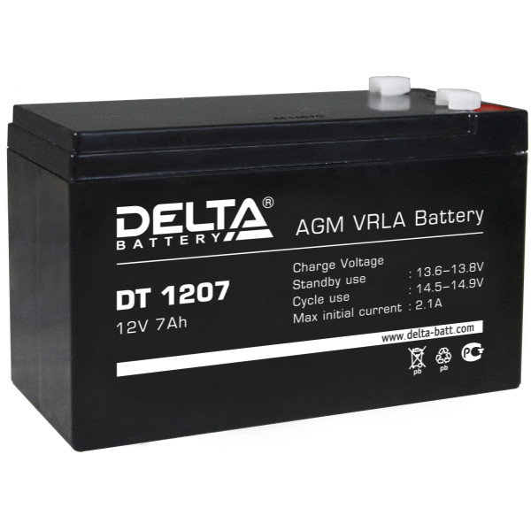 Аккумулятор Delta DT 1207 в Иркутске