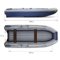 Надувная лодка Флагман DK 390 IGLA в Иркутске