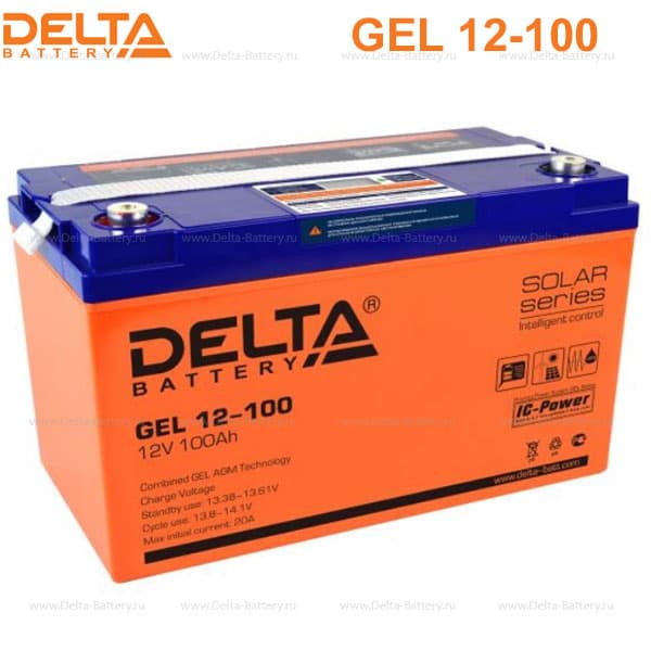 Аккумуляторная батарея Delta GEL 12-100 в Иркутске