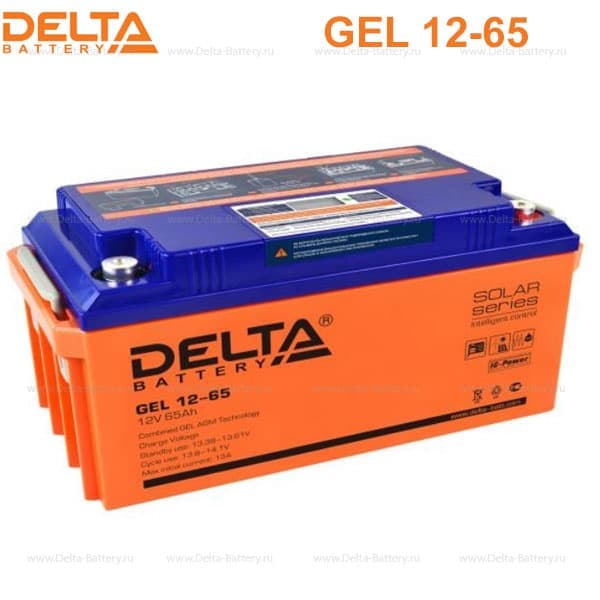 Аккумуляторная батарея Delta GEL 12-65 в Иркутске Аккумуляторная батарея Delta GEL 12-65 в Иркутске