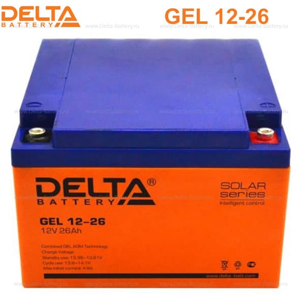 Аккумуляторная батарея Delta GEL 12-26 в Иркутске