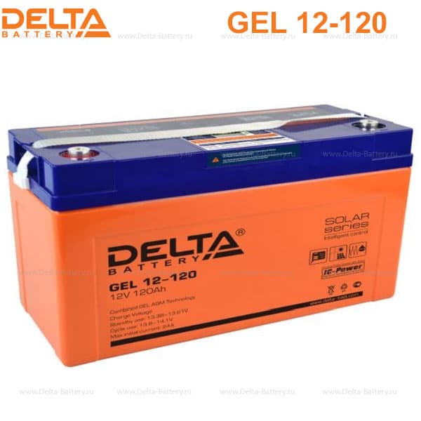 Аккумуляторная батарея Delta GEL 12-120 в Иркутске