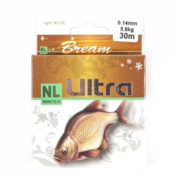 Леска зимняя NL Winter Ultra -30C 30 м. 0,12 мм в Иркутске