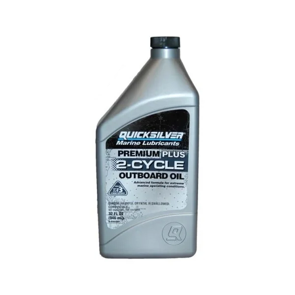 Масло Quicksilver 2-х тактное Premium Plus TC-W3 92-858026QB1 в Иркутске