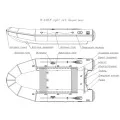 Надувная лодка Фрегат M430FM Light Jet в Иркутске