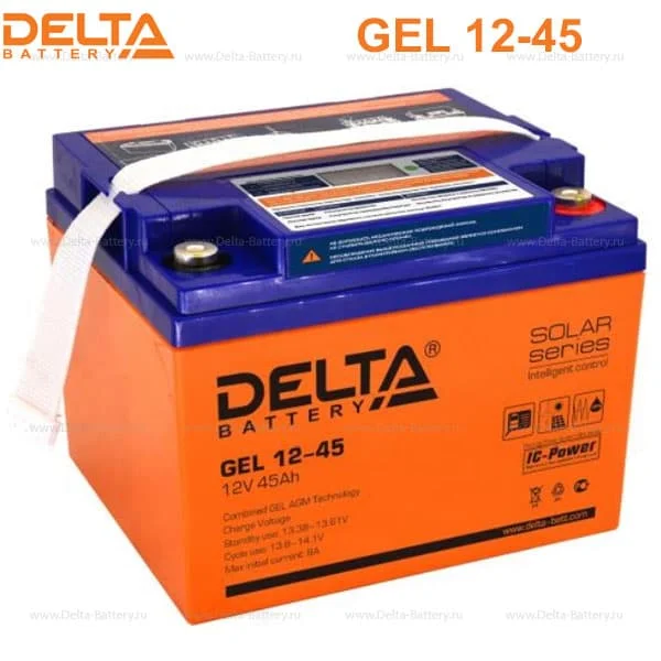 Аккумуляторная батарея Delta GEL 12-45 в Иркутске