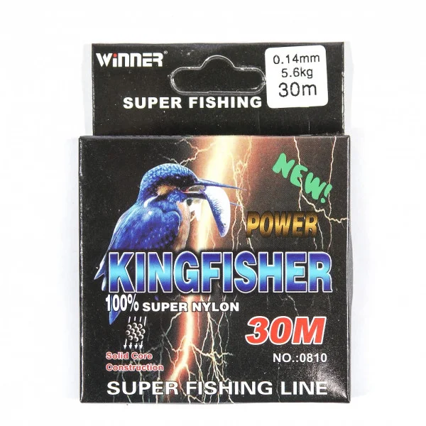 Леска зимняя Winner KingFisher -30C 30 м. 0,08 мм в Иркутске